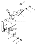 Part Location Diagram of 71705 Generac SOLENOID BRACKET